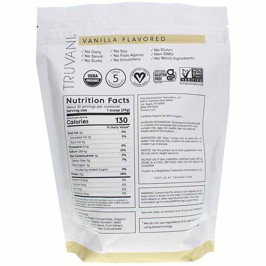 Plant Based Protein, TRV